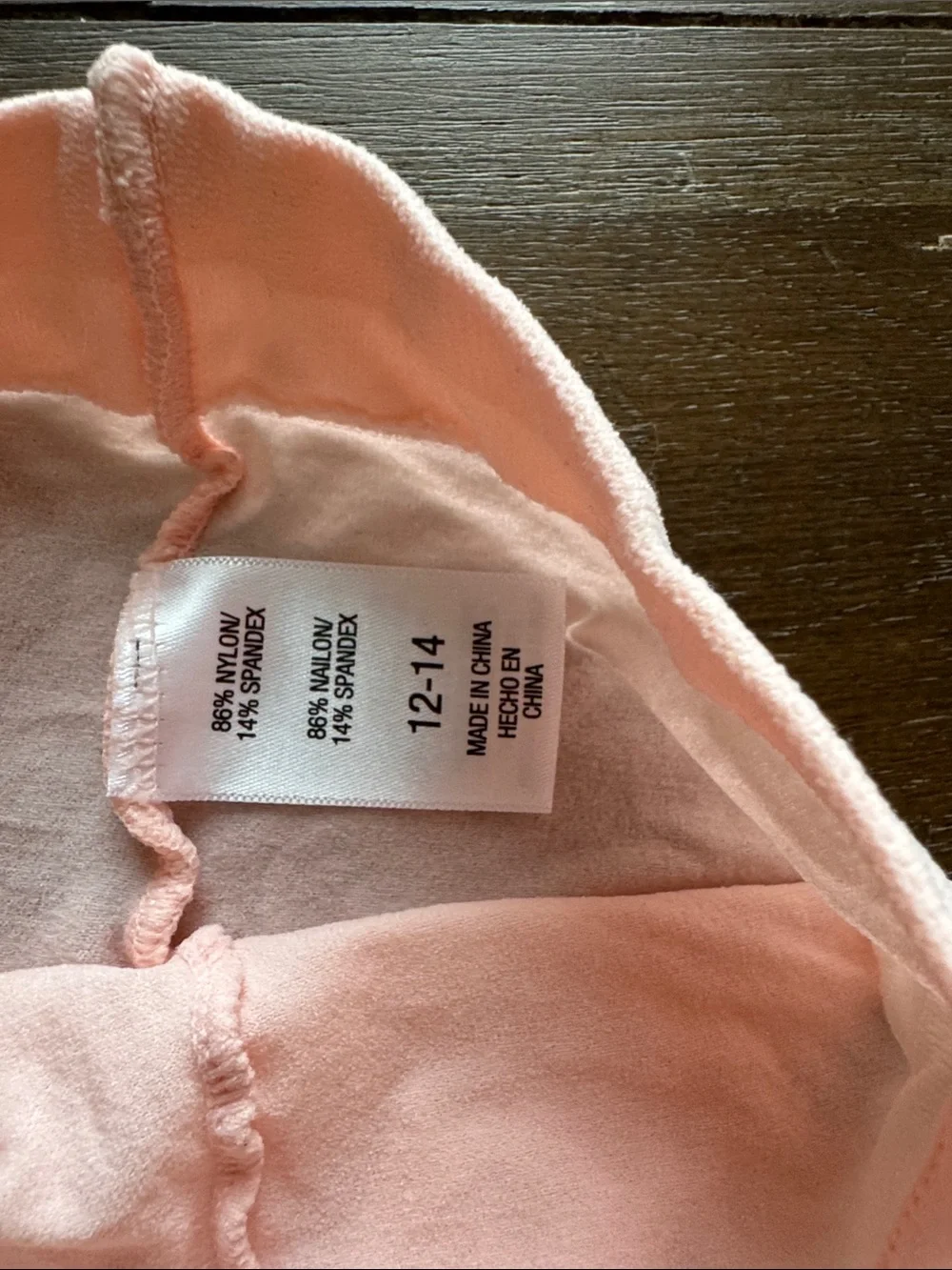 Size 12-14 Target brand pink tights